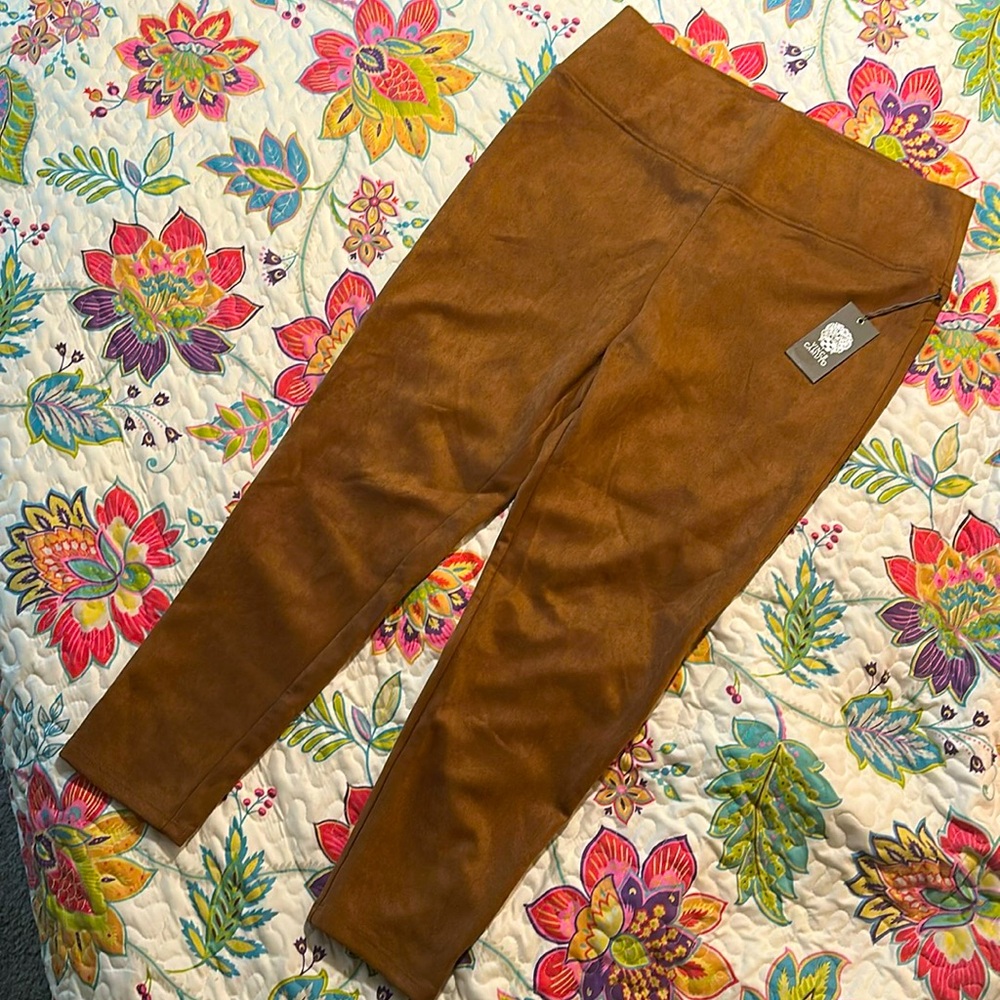 Vince Camino faux-suede pants